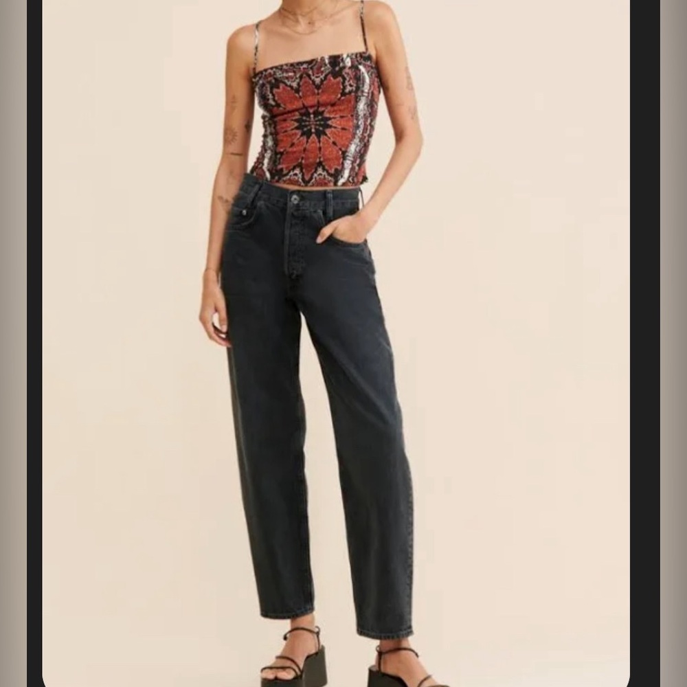 Agolde Tapered Baggy Leg Jean